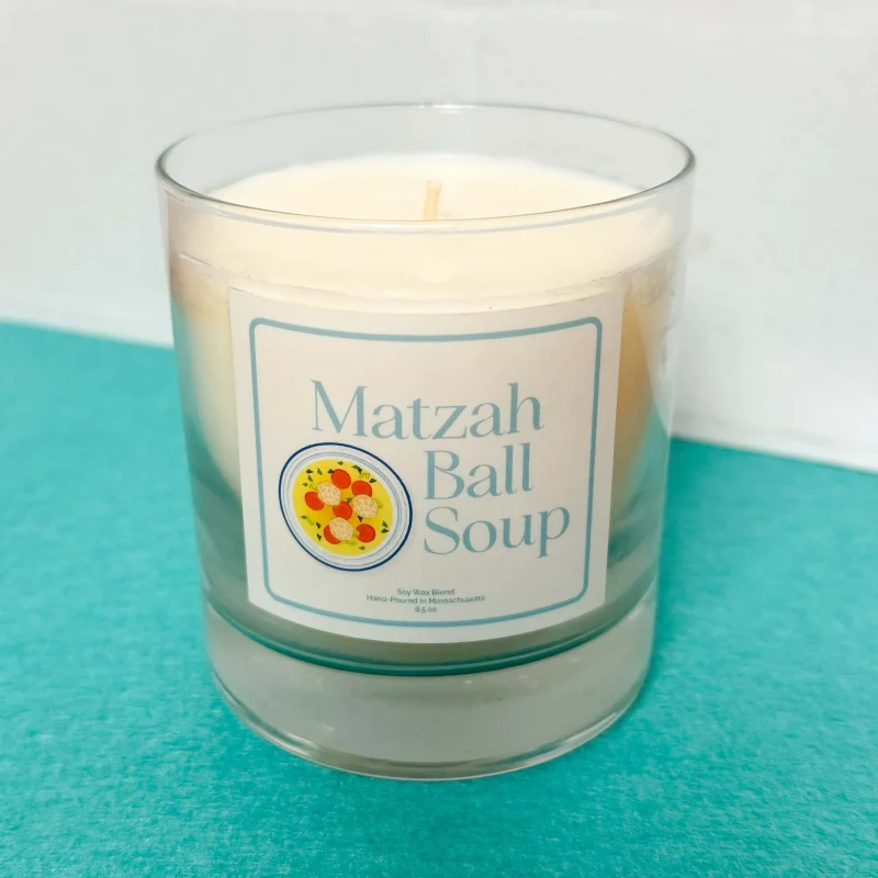 matzah ball soup scented candle scaled