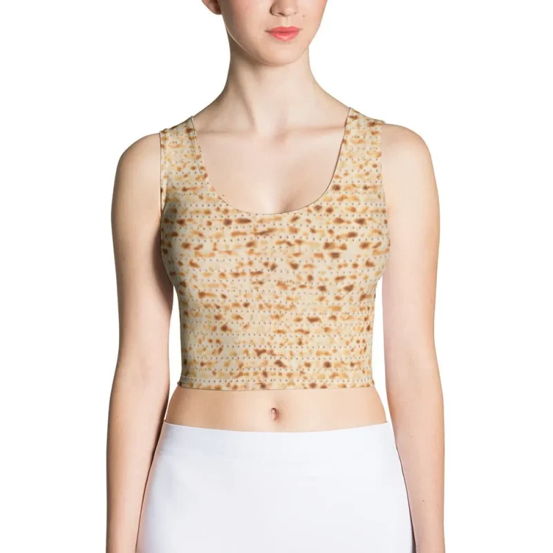 matzah crop top trendy comfortable and unique