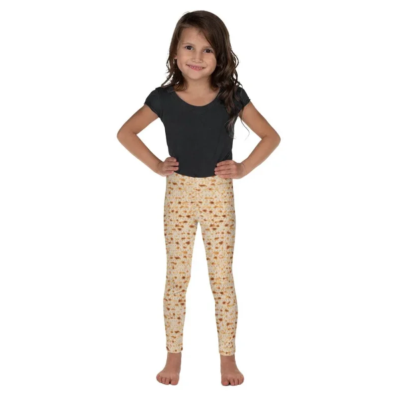 matzah print kids leggings 2t 7