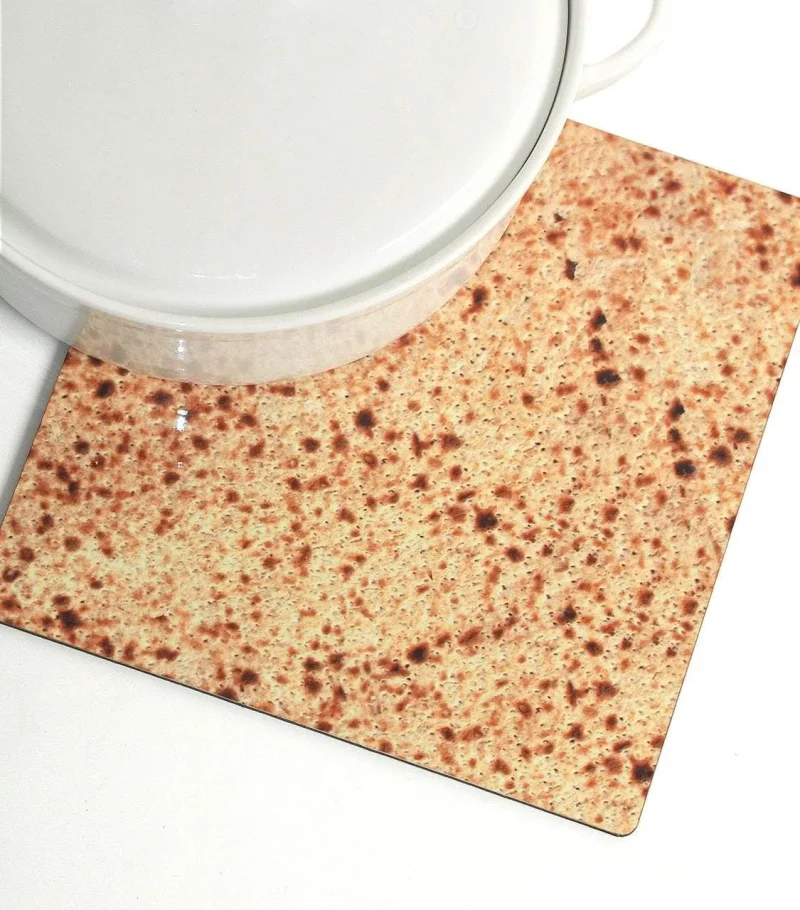 matzah printed heat resistant trivet