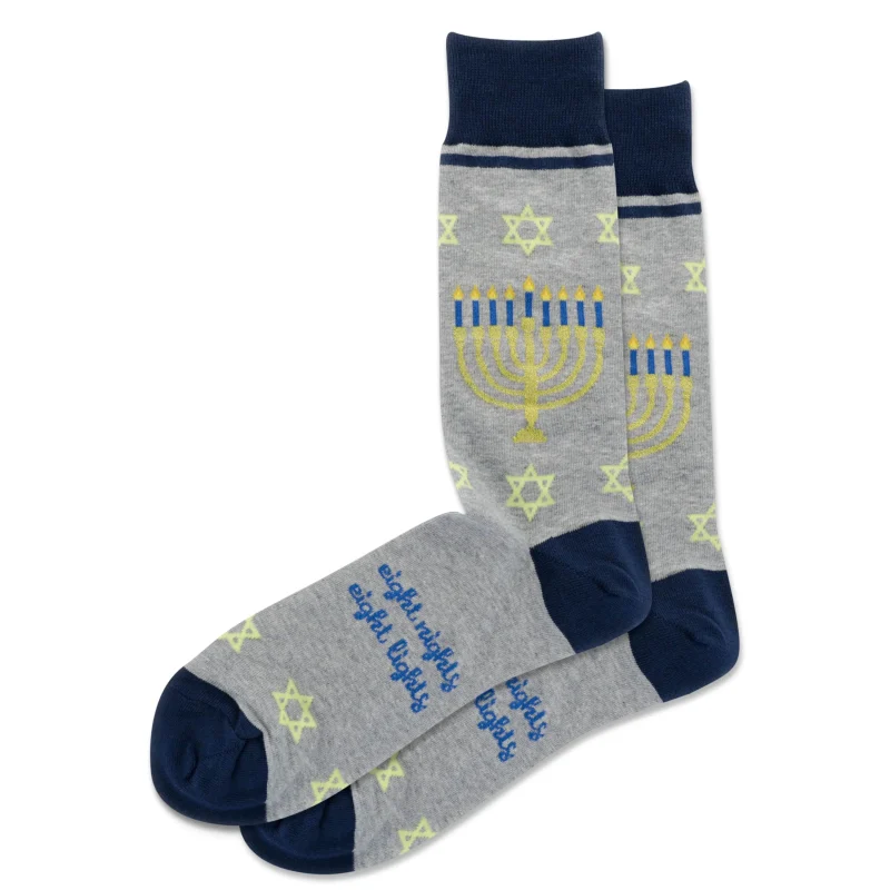 men s eight nights menorah crew socks scaled