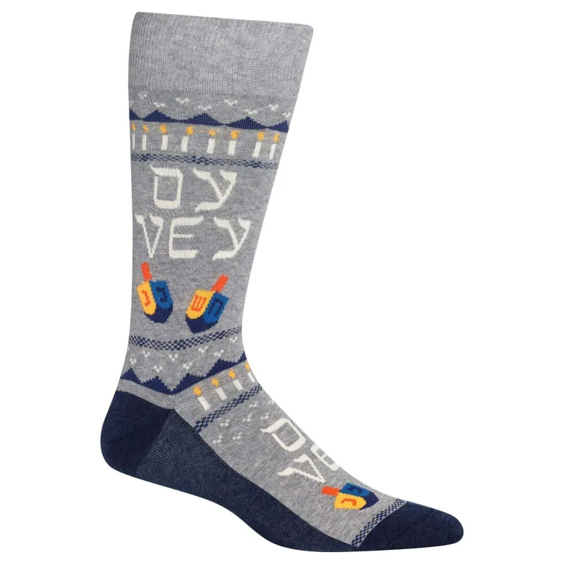 men s oy vey crew socks comfort style