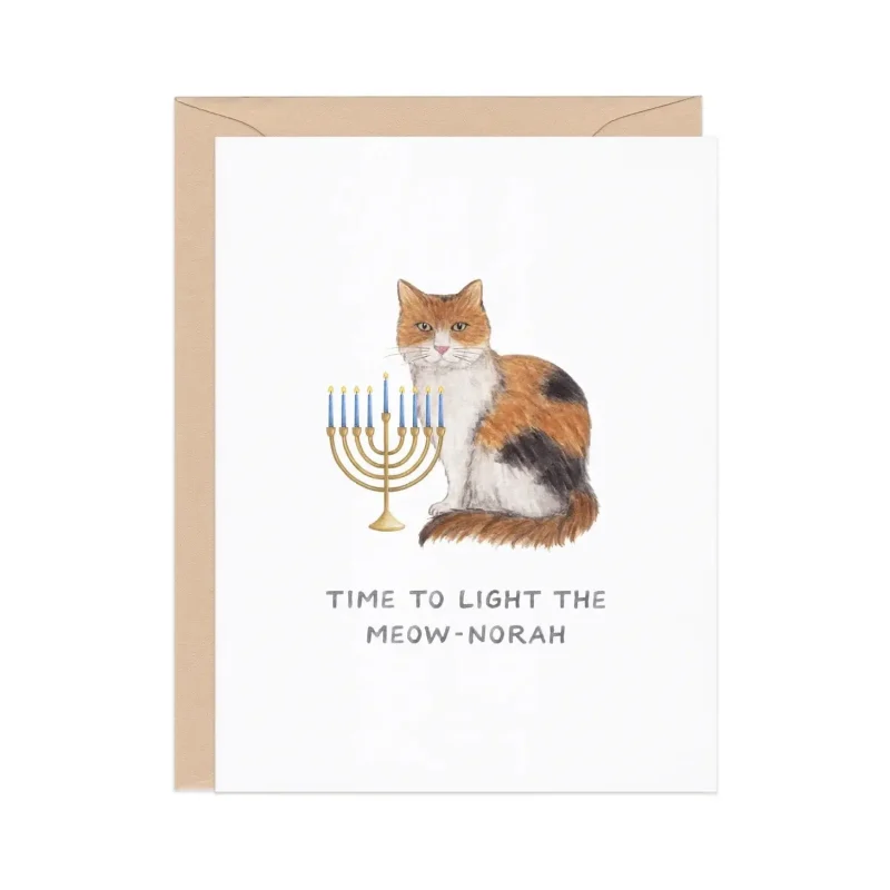 meow norah greeting cards 8 pack