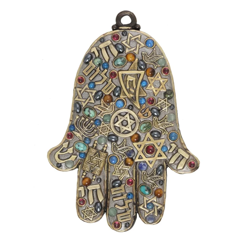 michal golan judaica wall hamsa unique art decor