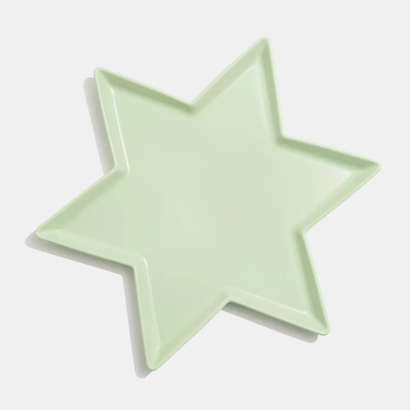 mint ceramic star of david platter scaled