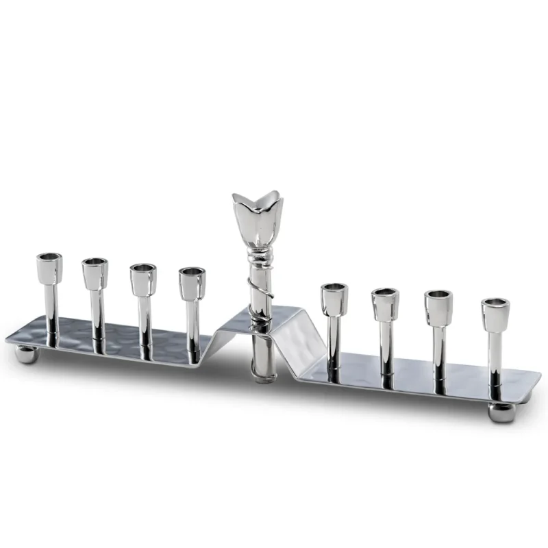 muriel flower menorah by mary jurek elegant design