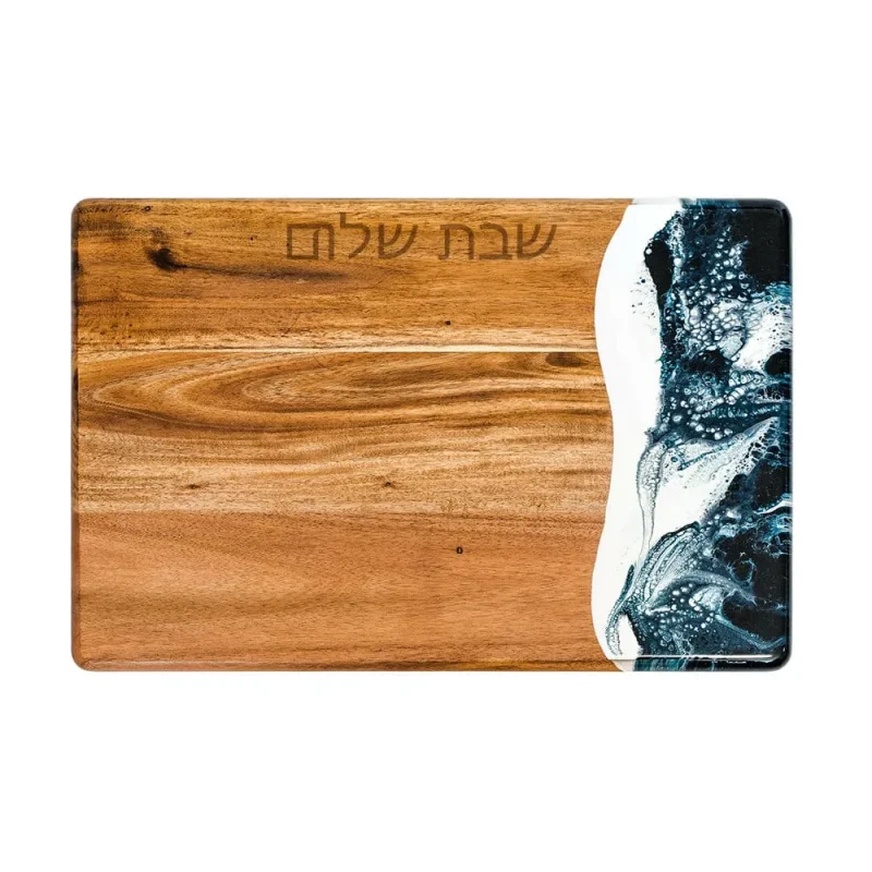 navy canadian maple challah board