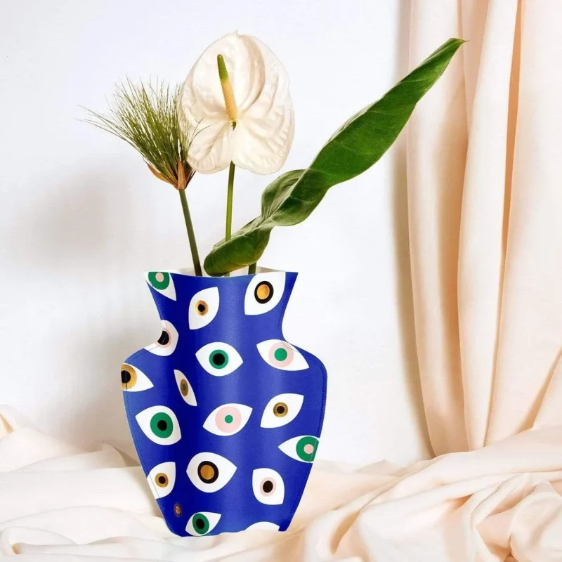 octaevo blue evil eye vase large or mini