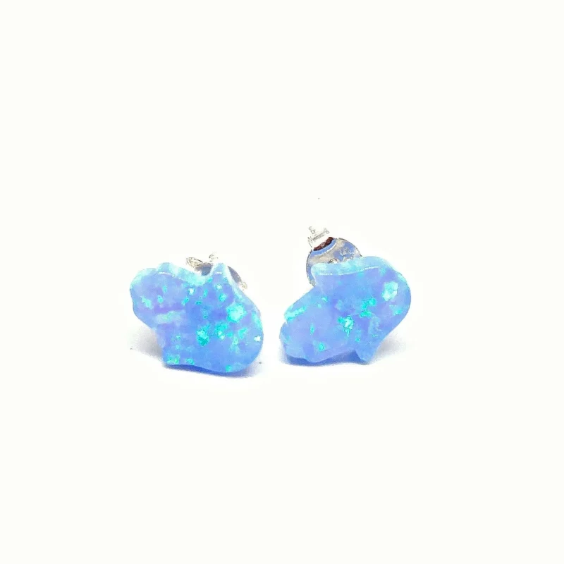 opal hamsa earrings for women elegant protection jewelry