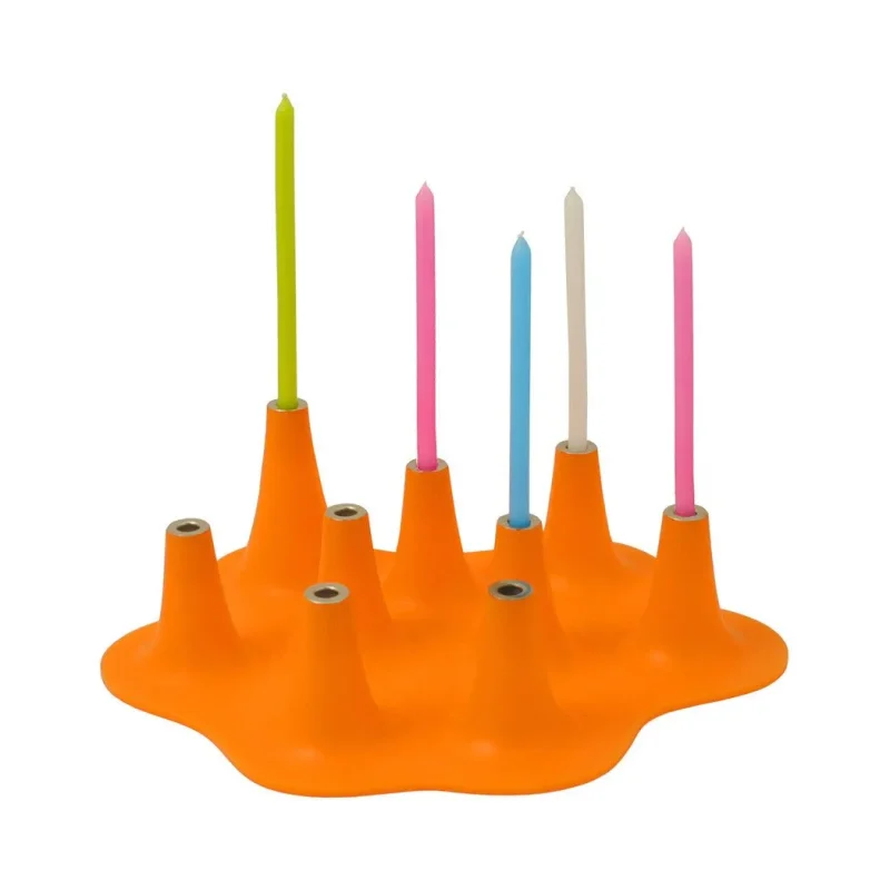 orange menorahmorph menorah