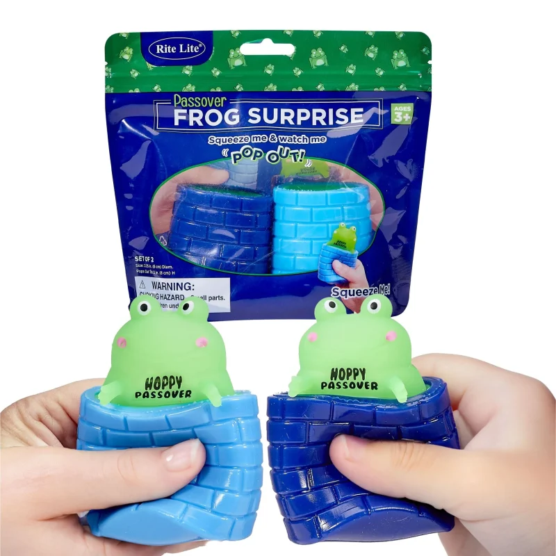 passover frog surprise toy