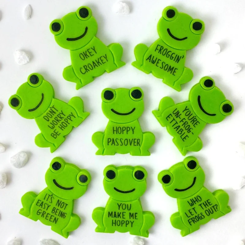 passover marzipan frogs perfect conversation piece