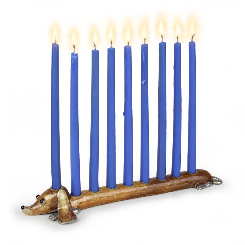 pet safe dog menorah for safe celebrations