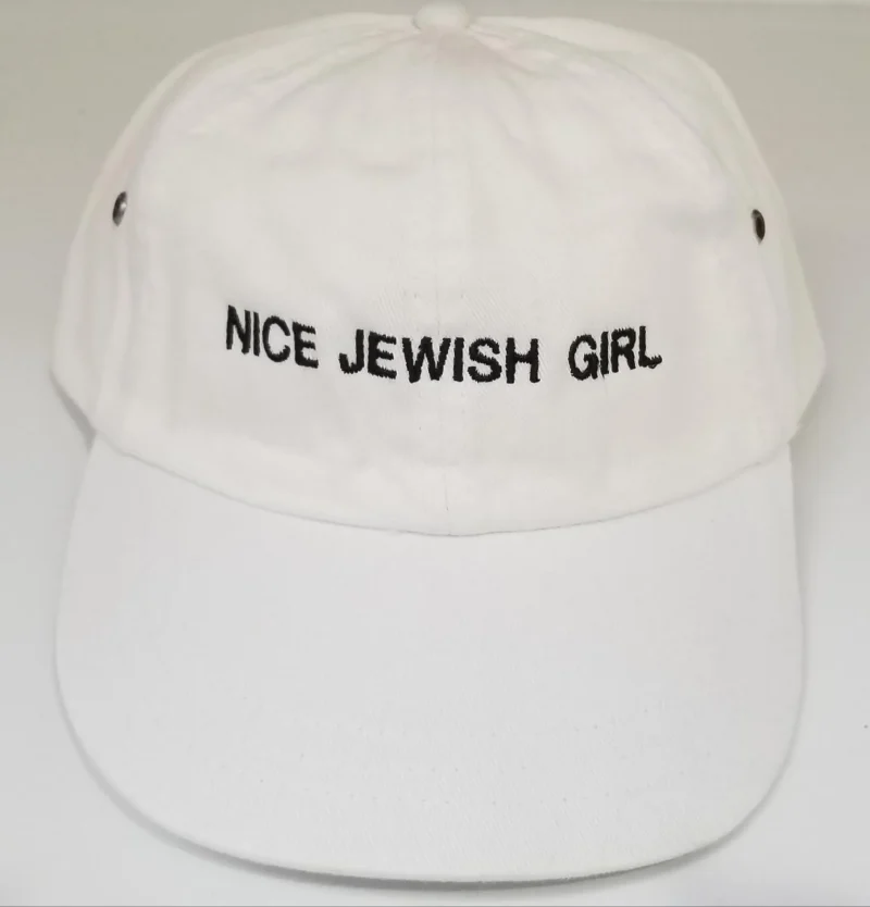 pink or white jewish girl hat trendy adorable