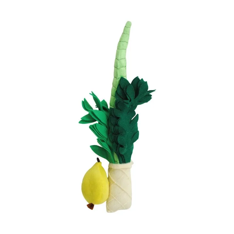 plush lulav etrog set for kids