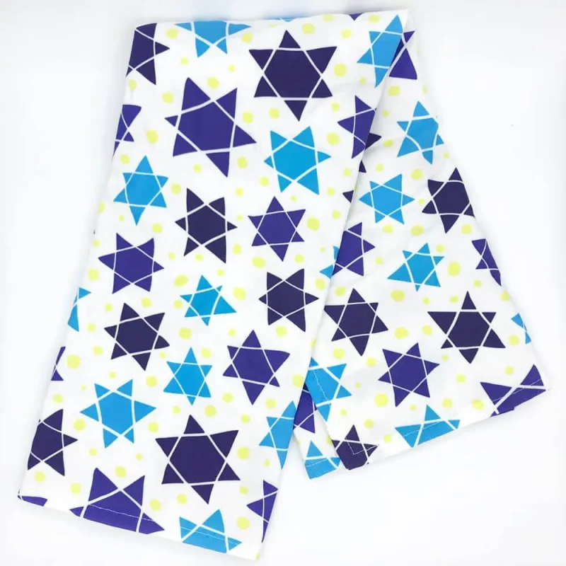 premium star of david tea towel high quality kitchen linen