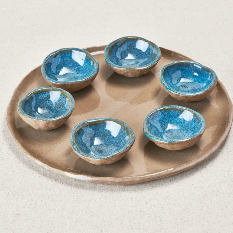 raw sand ocean sedar plate by sarah exclusive edition