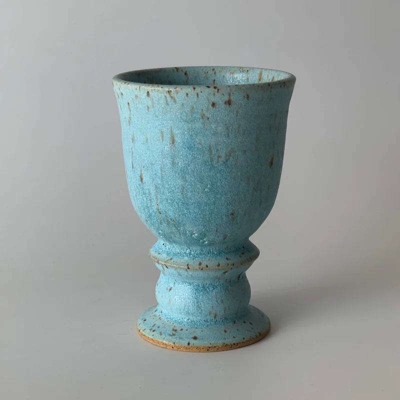 robin s egg blue ceramic kiddush cup by rachael pots scaled