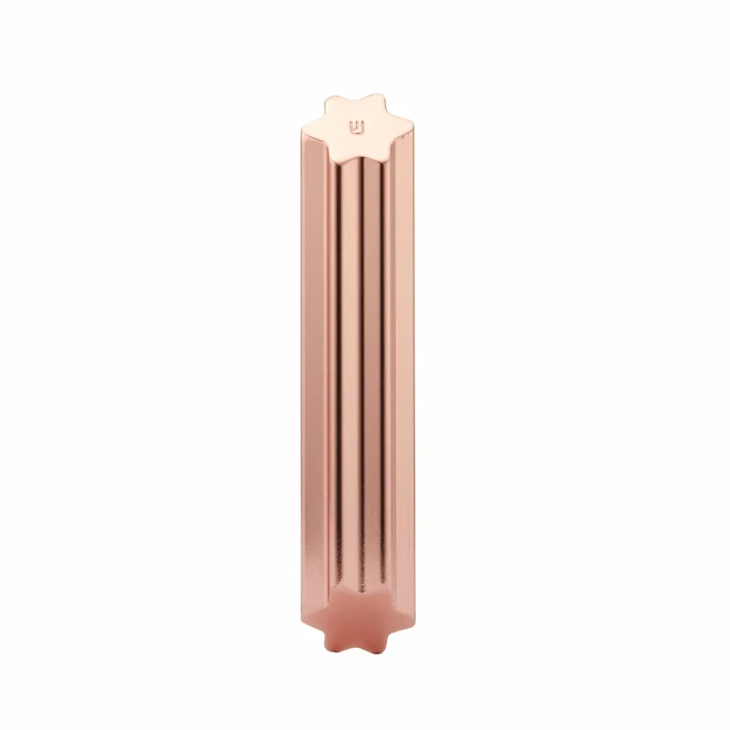 rose gold modern mensch mezuzah elegant home decor