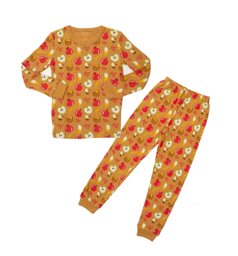 rosh hashanah apples honey pajamas unisex s xxl scaled