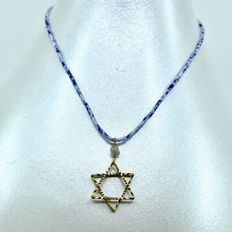 rough diamond star of david necklace exclusive return policy scaled