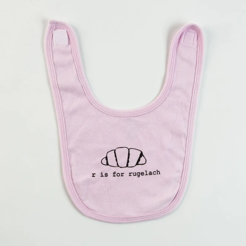 rugelach baby bib color options available