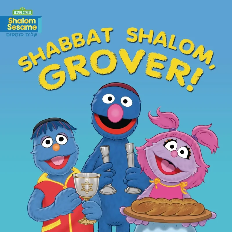 shabbat shalom grover board book