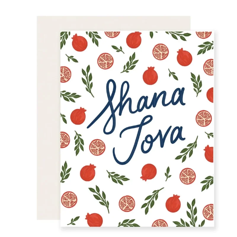 shana tova greeting cards 6 pack