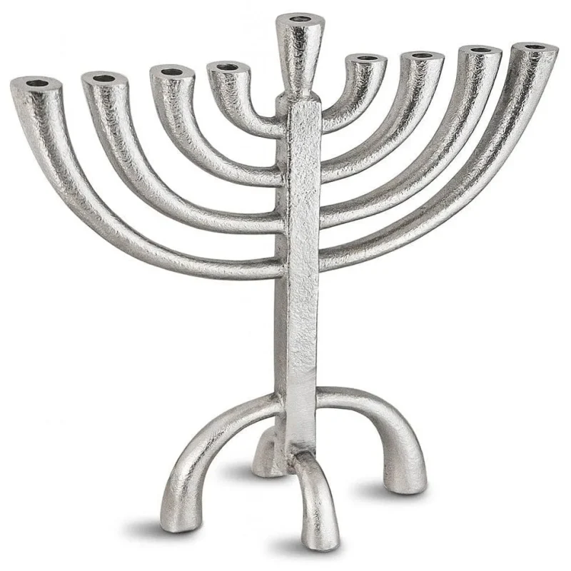 silver gothic roman nest menorah elegant unique