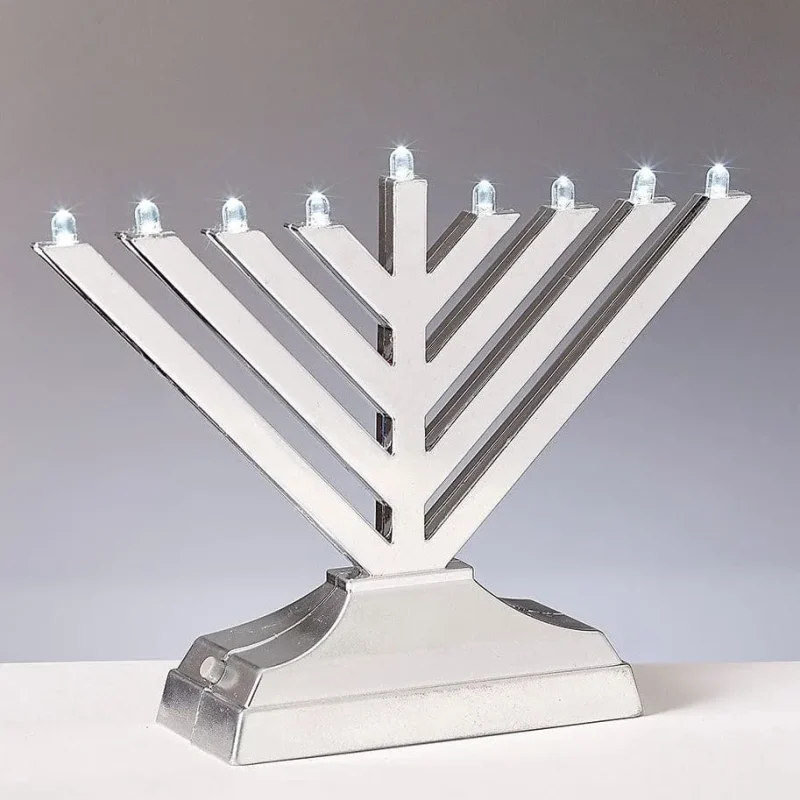 silver rambam style go menorah exclusive edition