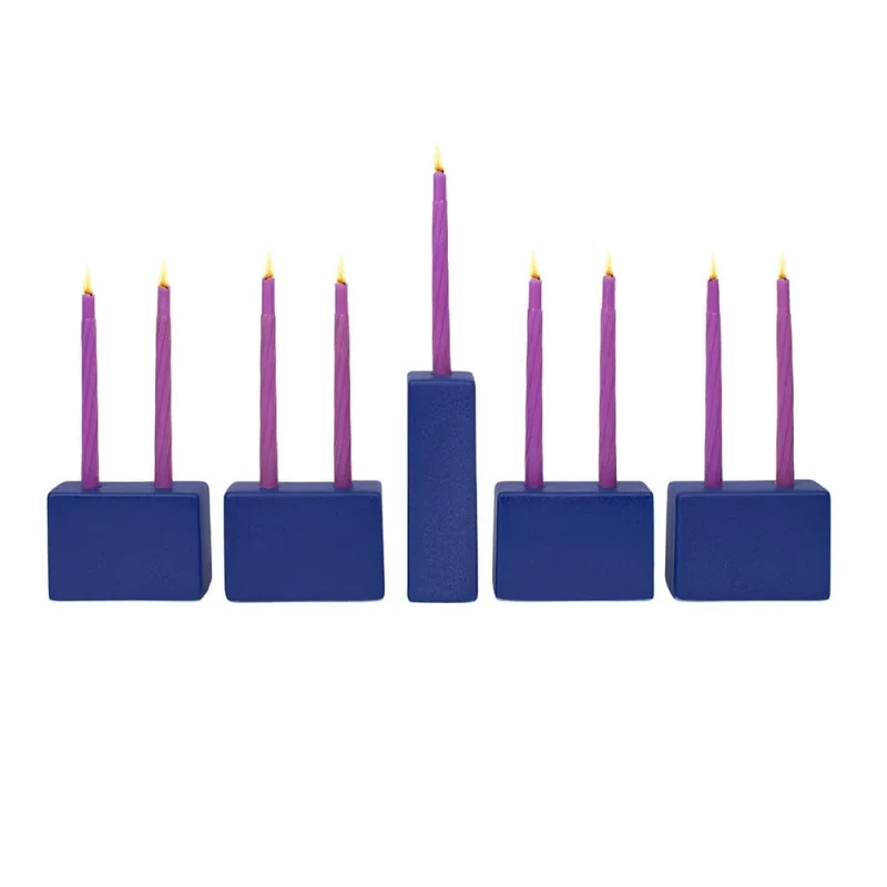 sky blox menorah by chai modern exclusive edition