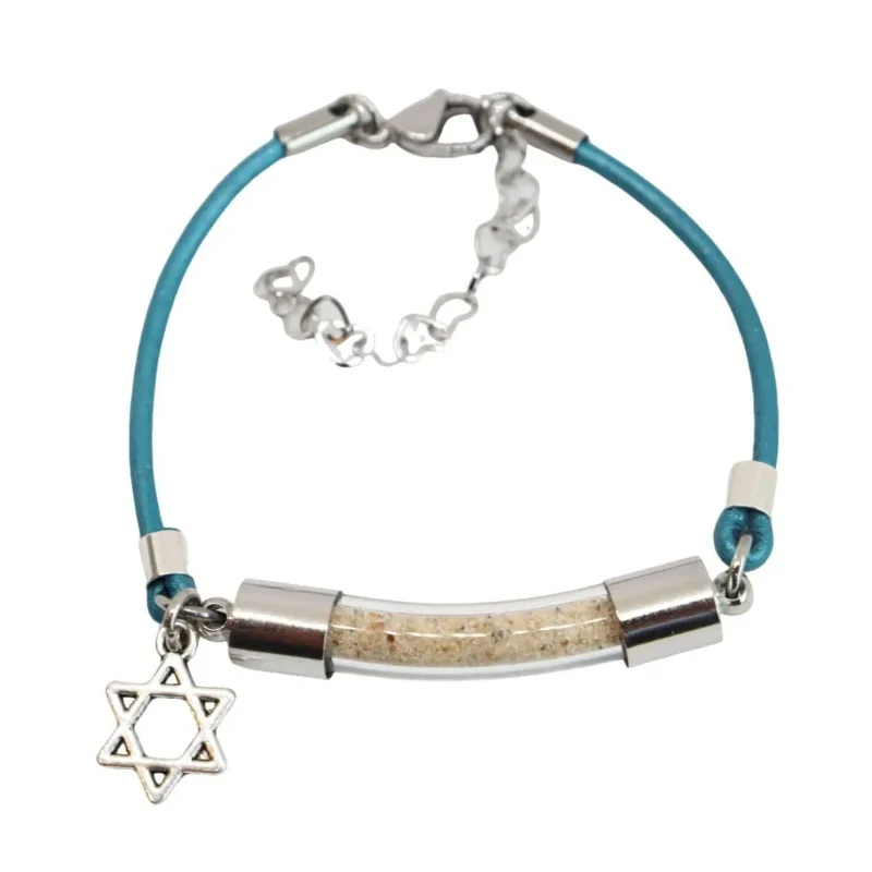 star of david sand bracelet israel design