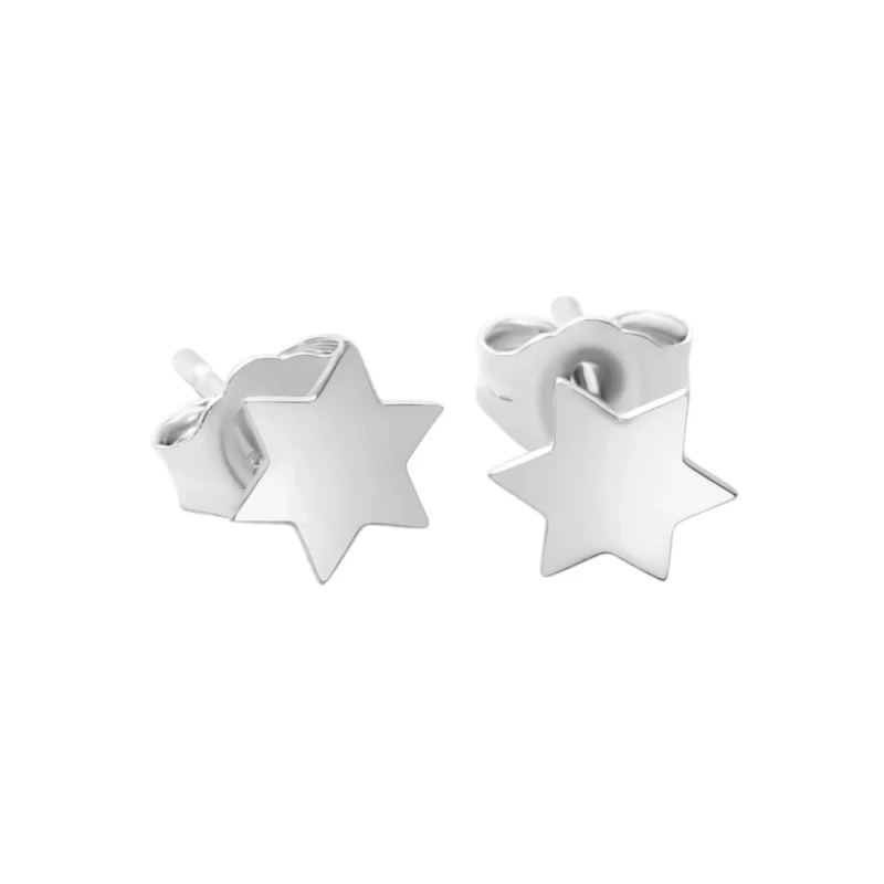 sterling silver star of david earrings