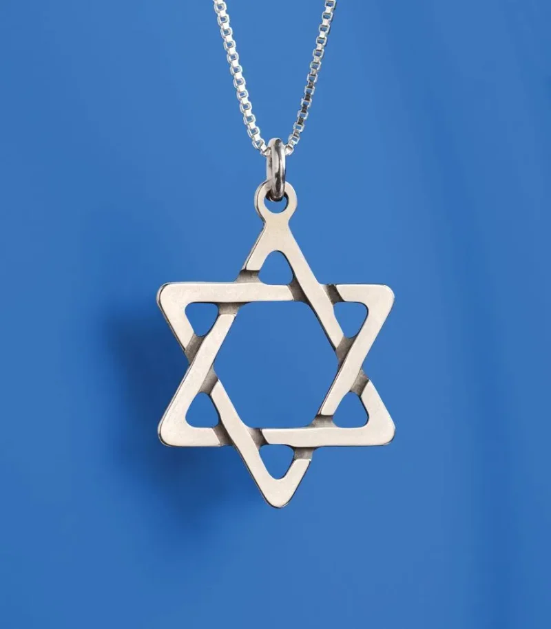 sterling silver star of david necklace 2