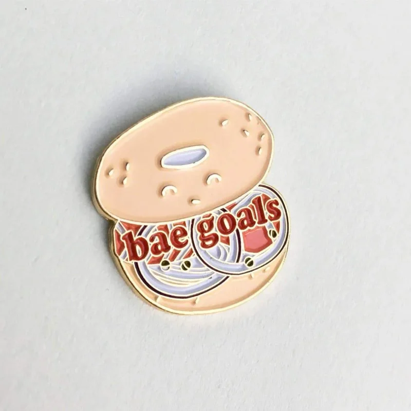 trendy bae goals pin perfect gift for friends