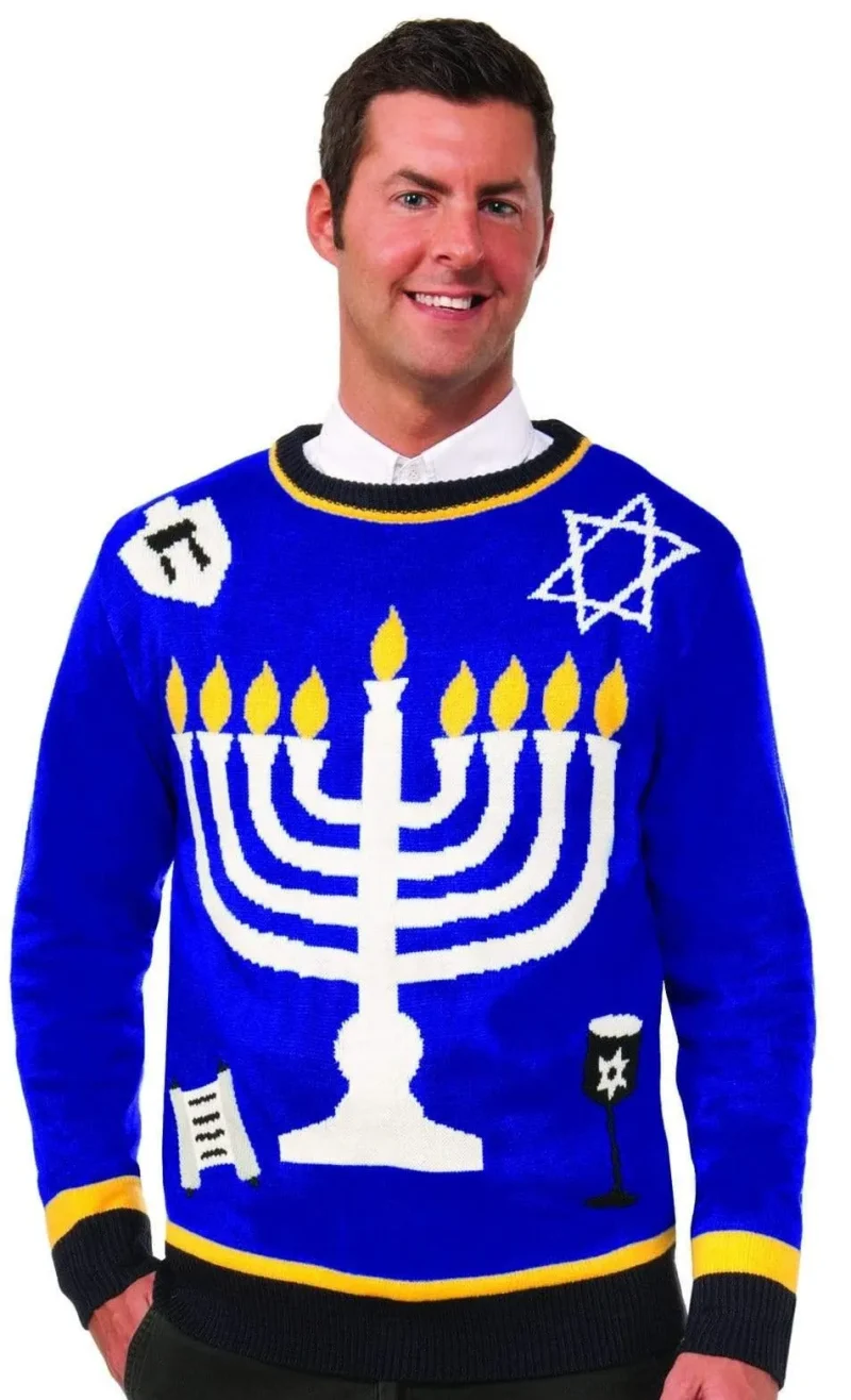 trendy unisex hanukkah sweater perfect holiday gift