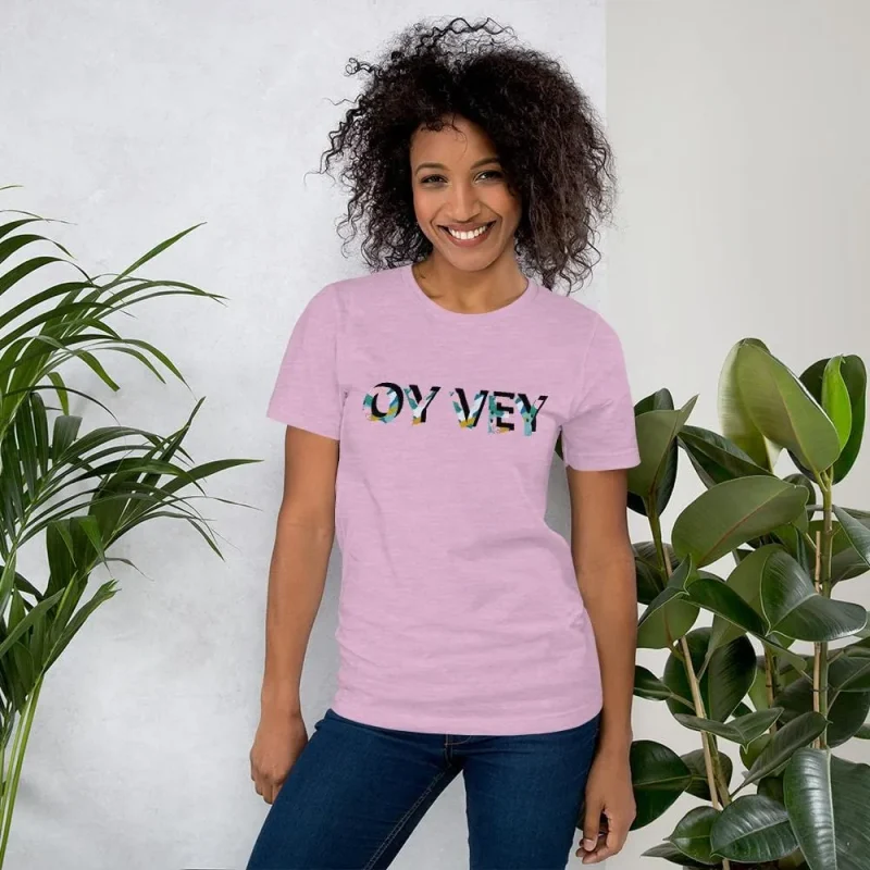 tropical oy vey unisex t shirt xs 4xl multiple colors