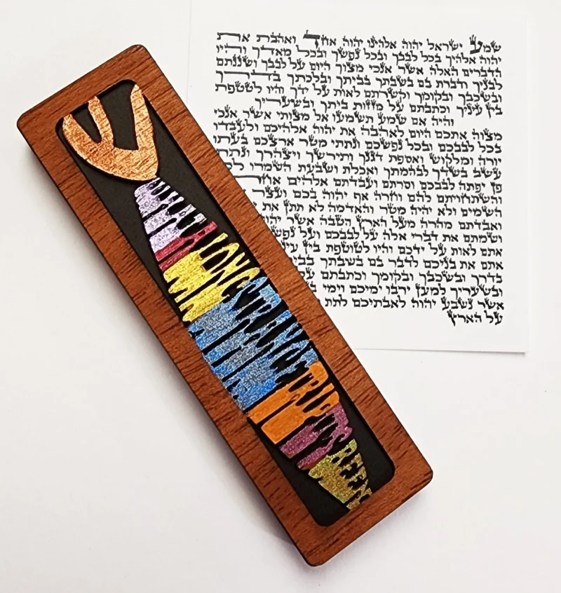 unique glenn grubard mezuzah case long strange trip design