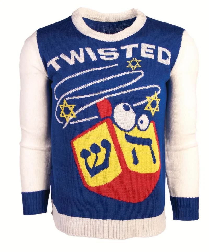 unisex twisted hanukkah sweater perfect holiday gift