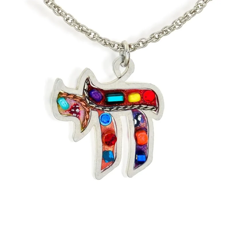 vibrant chai necklace seeka jewelry