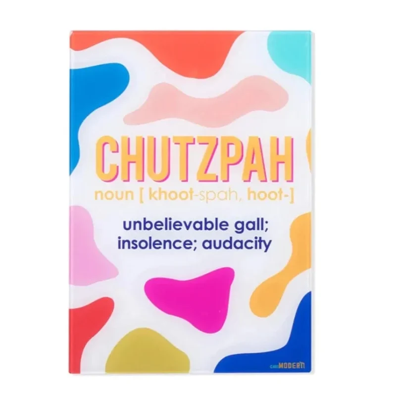 vibrant chutzpah acrylic print high quality wall art