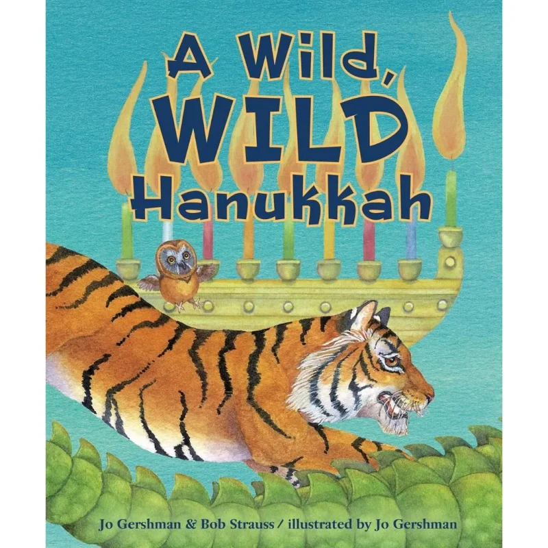 wild hanukkah hardcover book