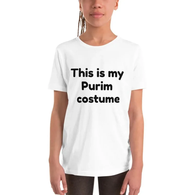 youth purim costume t shirt s